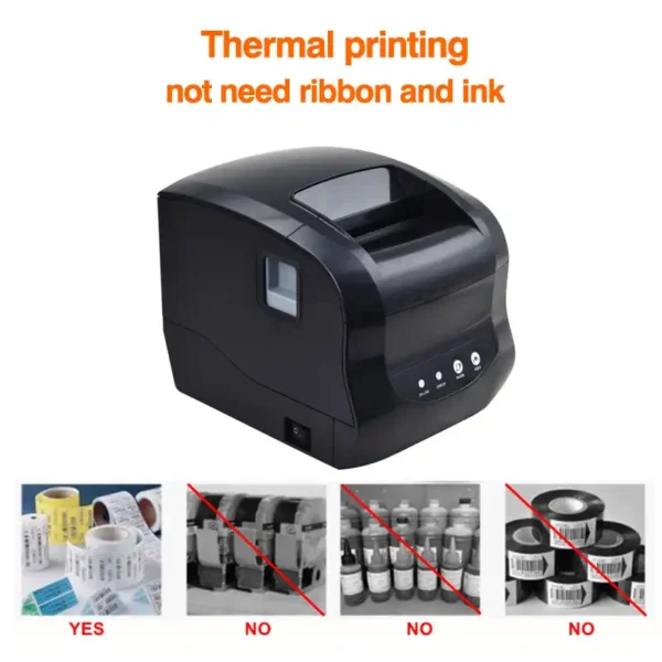 Xprinter XP-365B Thermal Barcode Label Printer - Image 3