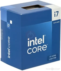 intel computer CPU I7 14700F
