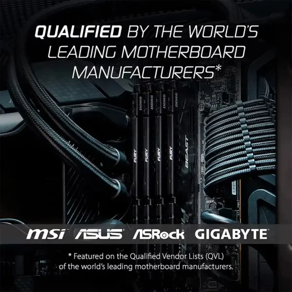 HyperX Fury 16GB RGB DDR5 5200MHz Desktop RAM - Image 5