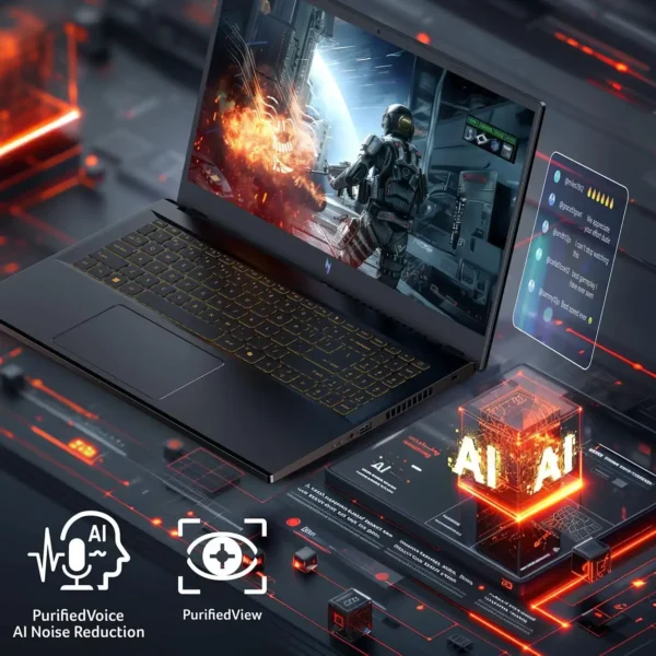 Acer Nitro V15 i9 Laptop – RTX 4060, 16GB RAM, 1TB SSD, 165Hz - Image 6