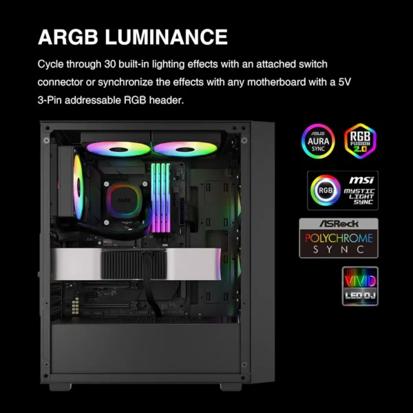 GAMDIAS Aura GL120 V2 AIO - Image 4