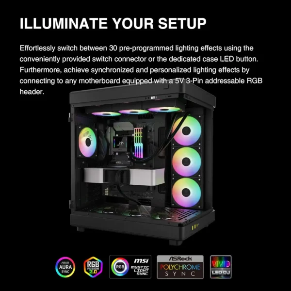 GAMDIAS CHIONE E4-360 Liquid CPU Cooler - Image 7