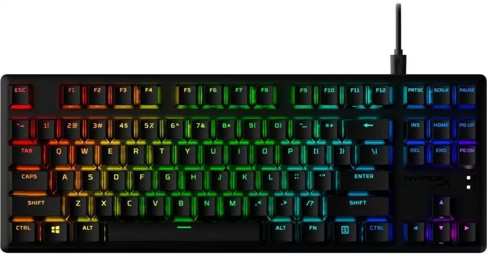 HyperX Alloy Origins PBT HX Aqua Mechanical Gaming Keyboard - Image 3