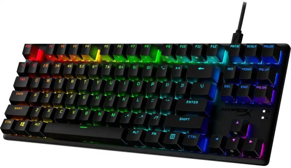 HyperX Alloy Origins PBT HX Aqua Mechanical Gaming Keyboard