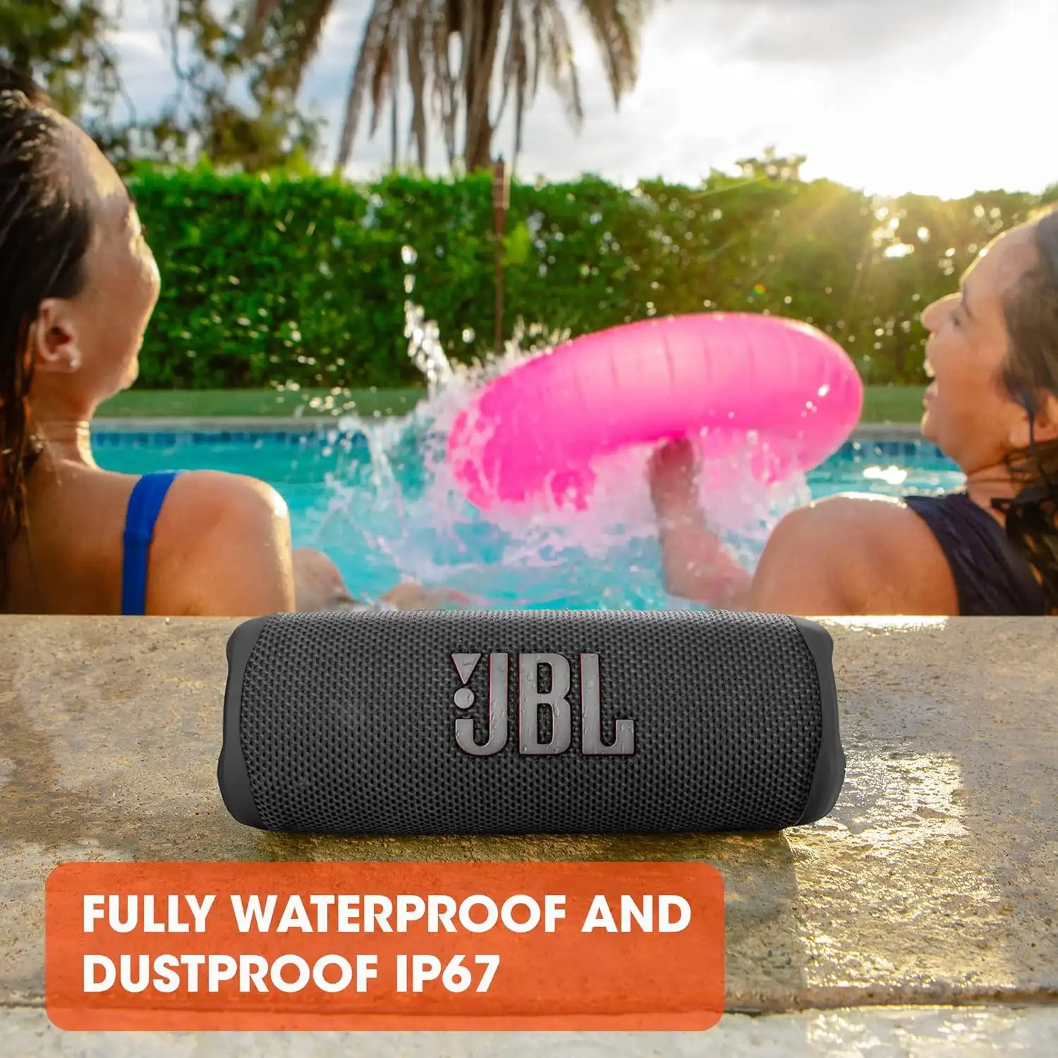 JBL Flip 6 Bluetooth Speaker – Powerful Sound & Deep Bass, IPX7 Waterproof - Image 6