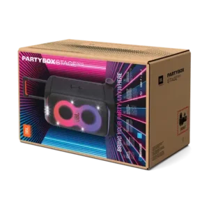 JBL PartyBox Stage 320 – Splashproof Party Speaker with Adaptive Lights