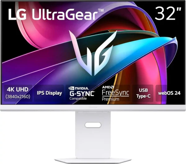 LG 32” 4K UHD Smart Monitor – IPS, 144Hz, HDR10