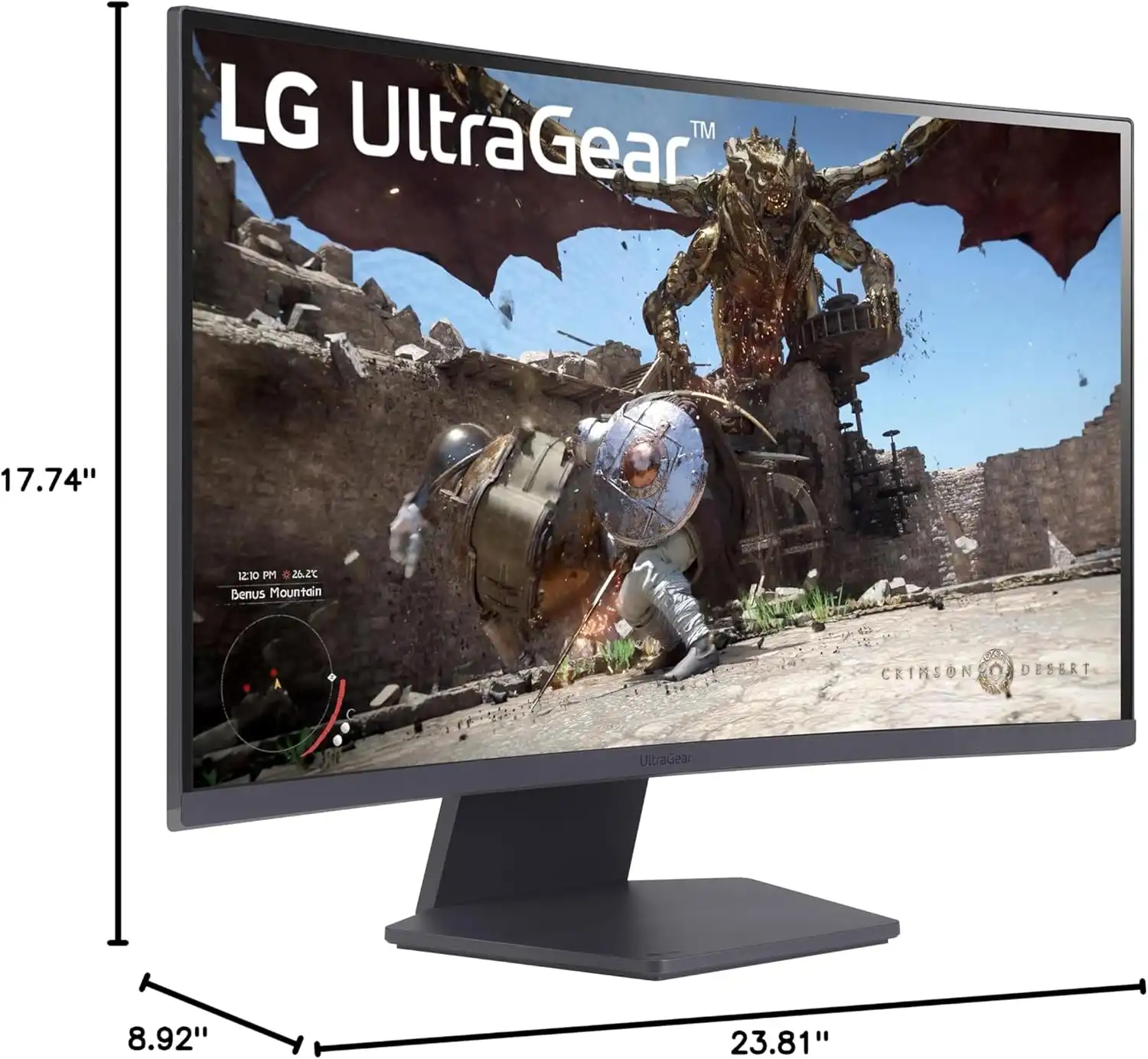 LG UltraGear 27” Curved QHD Gaming Monitor – 180Hz, 1ms - Image 7