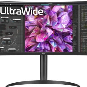 LG 34WQ75C-B 34" Curved WQHD IPS Monitor with USB-C