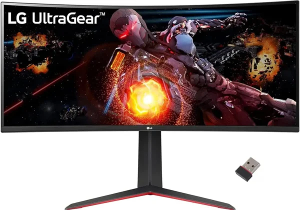 LG 34GP63A-B 34” QHD Curved Gaming Monitor – 160Hz, UltraGear