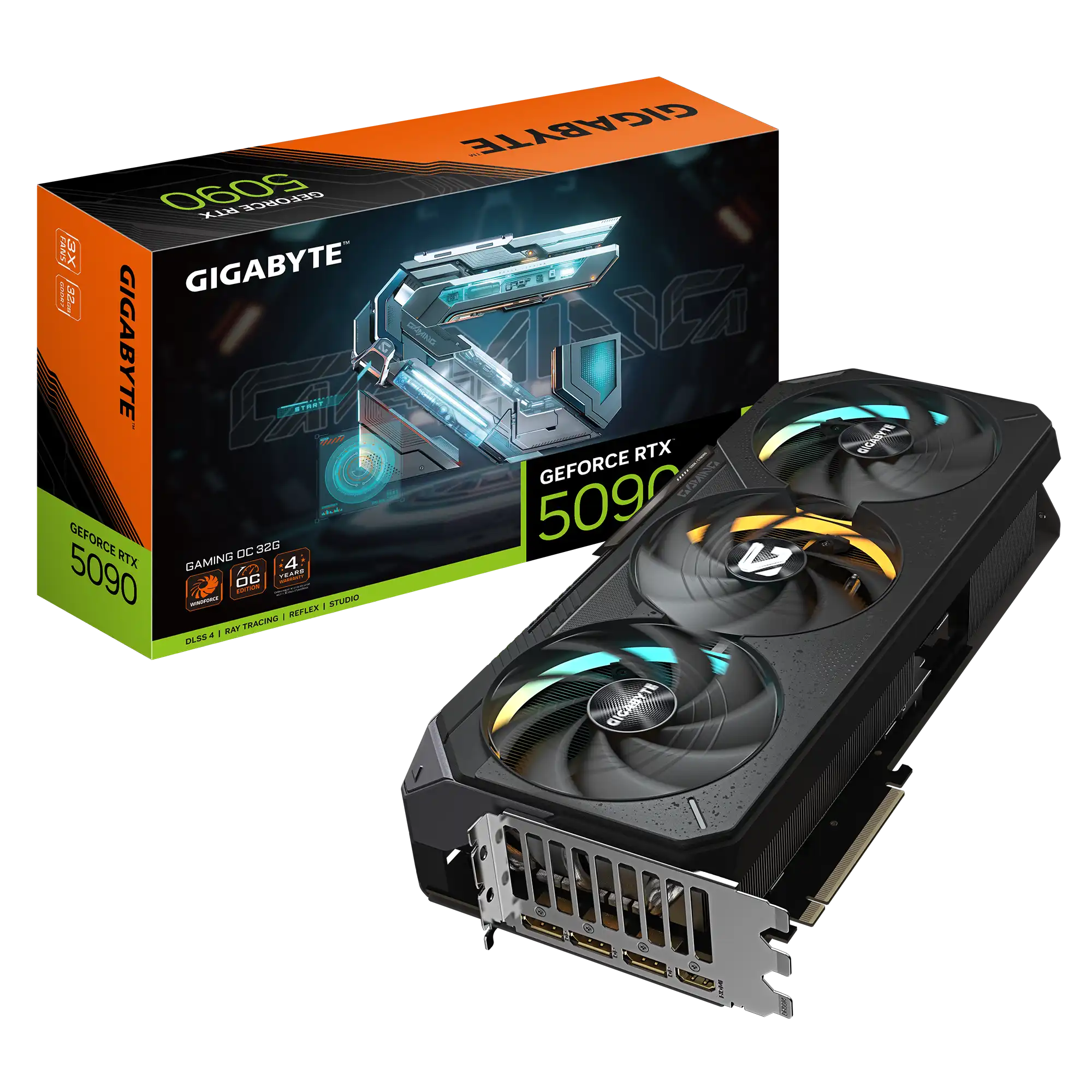 GIGABYTE GeForce RTX 5090 WINDFORCE OC 32G Graphics Card