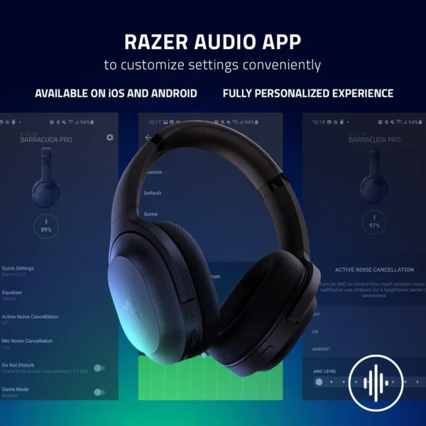 Razer Barracuda – All-in-One Wireless Gaming Headset - Image 5