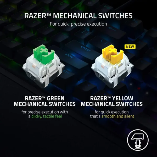 Razer BlackWidow V3 Mechanical Gaming Keyboard – RGB Switches - Image 2