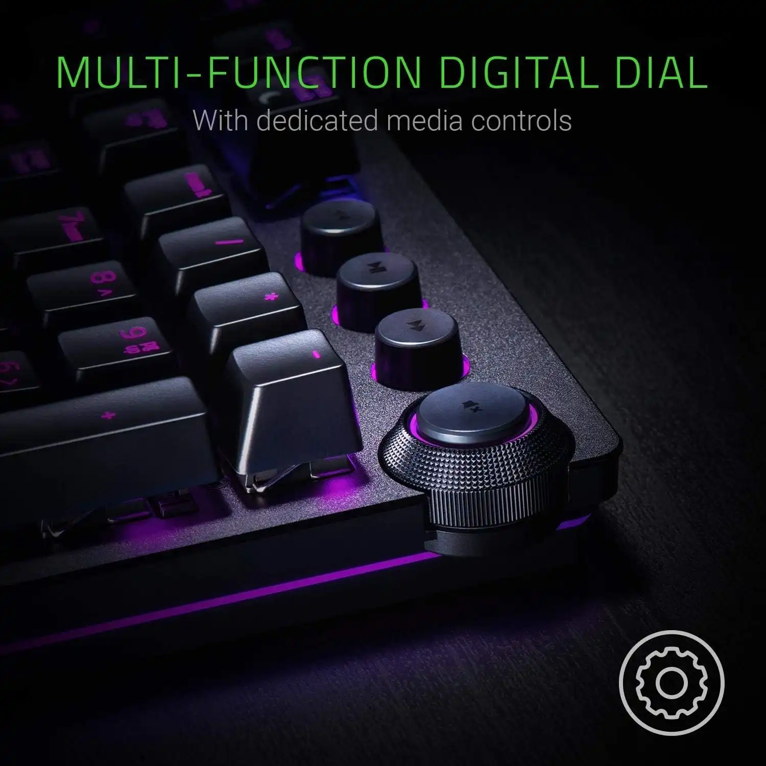 Razer Huntsman Elite Gaming Keyboard – Opto-Mechanical Switches - Image 4