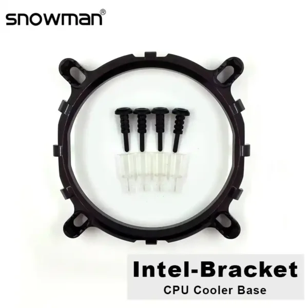 SNOWMAN 3 Pin RGB PC CPU Cooler for LGA - Image 4
