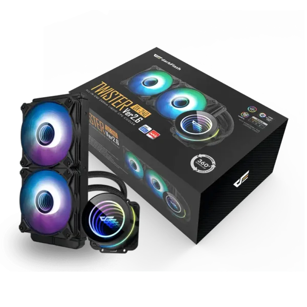 Darkflash Twister DXV2.6 240 Liquid CPU Cooler