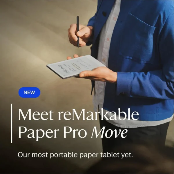 reMarkable Paper Pro Move – Bundle with Marker Plus & Leather Folio - Image 4