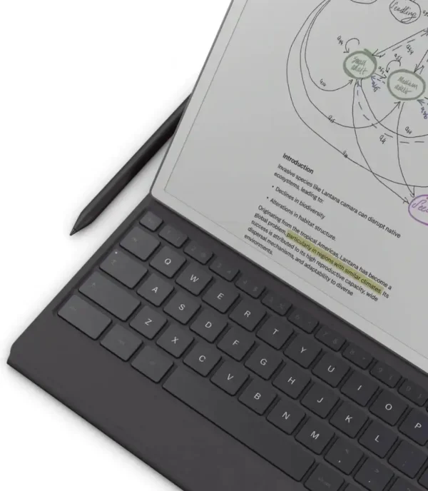 reMarkable Paper Pro Keyboard Folio – Basalt Color, Backlit Keys - Image 5