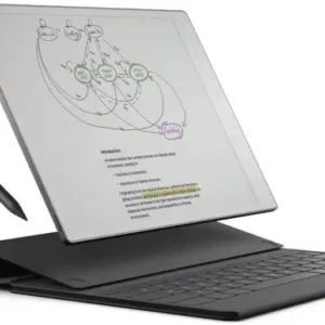 reMarkable Paper Pro Keyboard Folio – Basalt Color, Backlit Keys