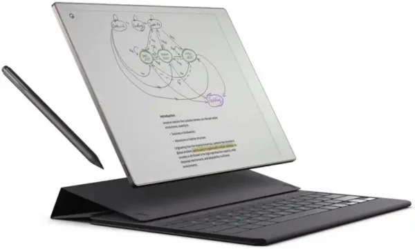 reMarkable Paper Pro Keyboard Folio – Basalt Color, Backlit Keys