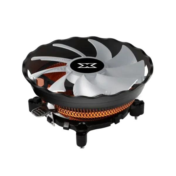 Use arrow keys   Xigmatek Apache Plus - (Copper Anodized Aluminium Fins, 12cm 1500RPM Multi Color LED Fan) - Image 3