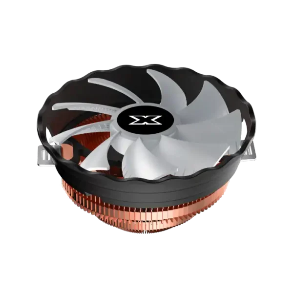 Use arrow keys   Xigmatek Apache Plus - (Copper Anodized Aluminium Fins, 12cm 1500RPM Multi Color LED Fan) - Image 4