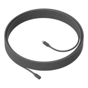 Logitech MeetUp 10M Extended Cable for Expansion Mic – Long Reach