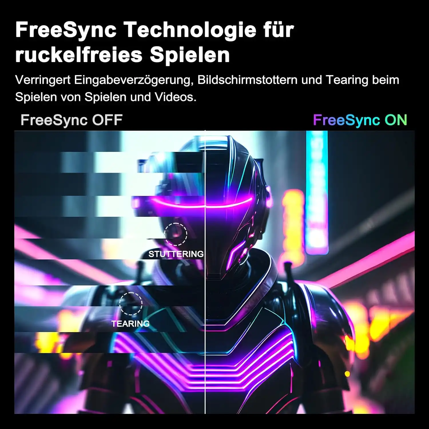 Minifire MFG24X5Q – 24" QHD 180Hz 1ms Gaming Monitor - Image 6