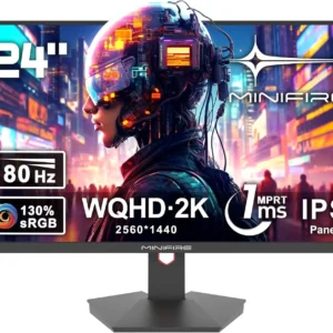 Minifire MFG24X5Q – 24" QHD 180Hz 1ms Gaming Monitor