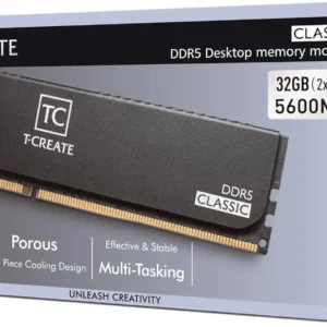 T-Create 32GB DDR5 5600MHz Desktop RAM (2×16GB Kit)