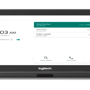 Logitech Tap Touch Controller with Cat5e Kit for Meeting Rooms