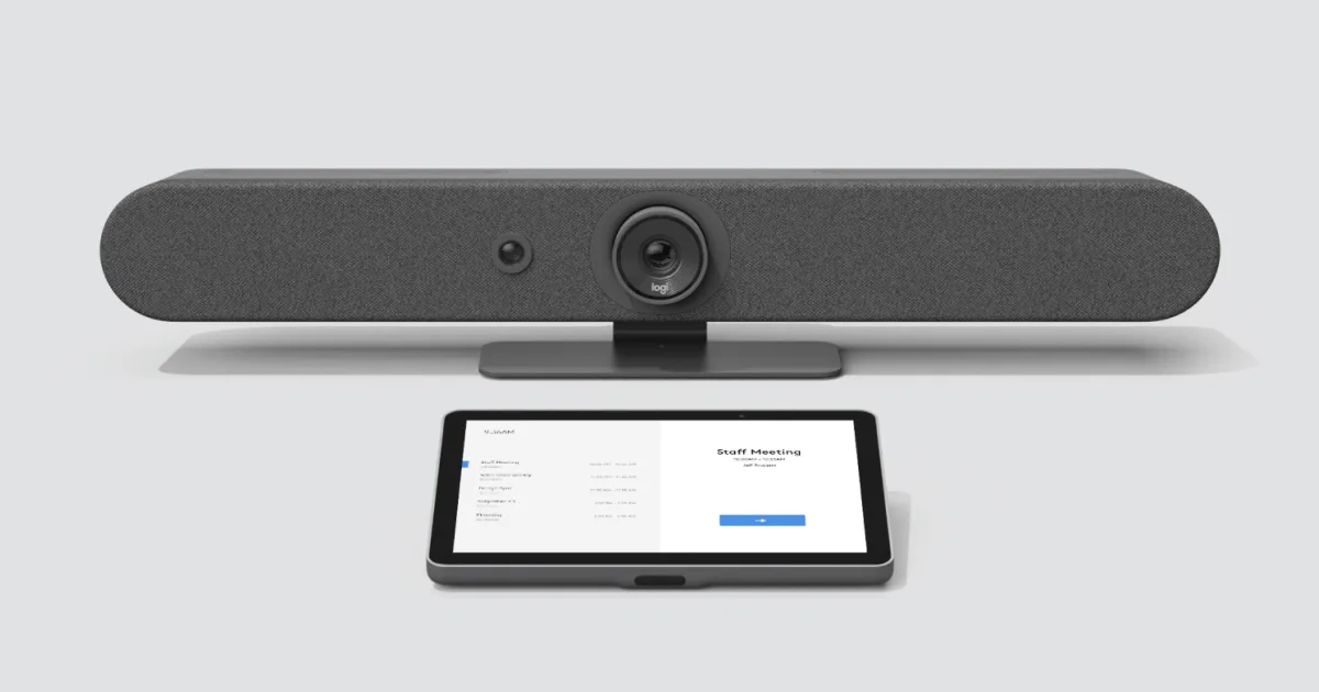 Logitech Rally Bar All-In-One Video Bar for Large Meeting Rooms - Image 2