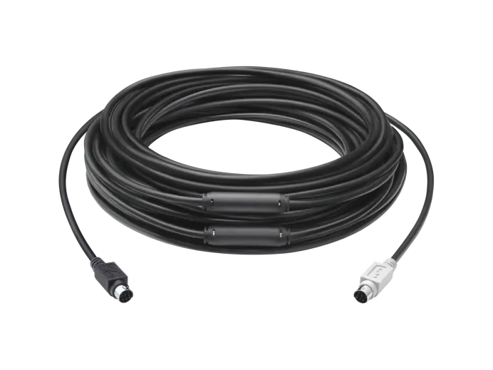 Logitech GROUP 10M Extended Cable for Expansion Mic – Long Reach