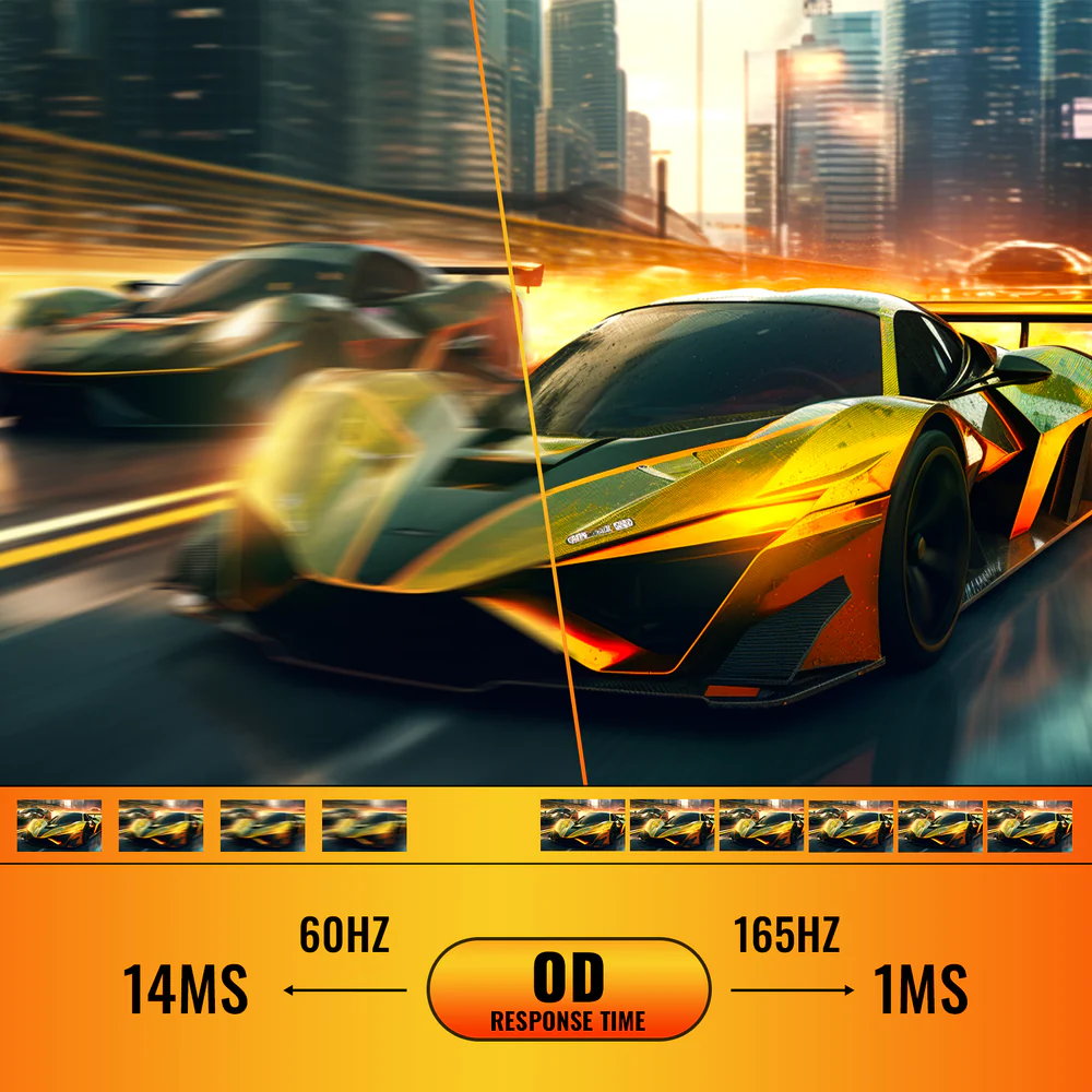 MINIFIRE MFG27 F2 27” FHD Monitor – 165Hz, HDMIx2 + DP - Image 7