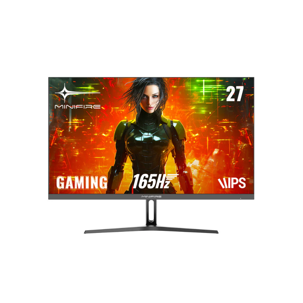 MINIFIRE MFG27 F2 27” FHD Monitor – 165Hz, HDMIx2 + DP