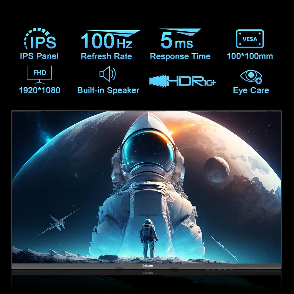 MINIFIRE MF27X3 27" FHD Monitor 100Hz Type-C HDMI DP - Image 6