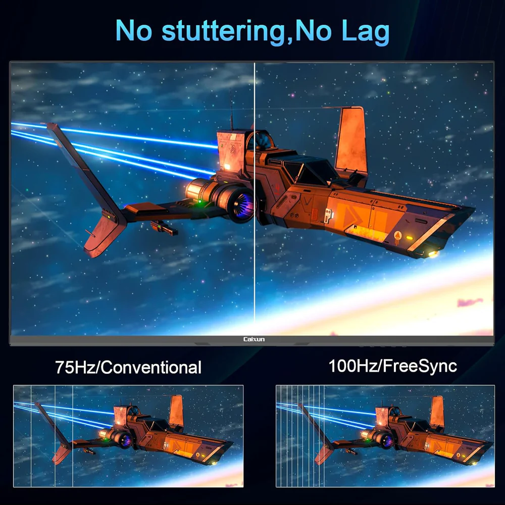 MINIFIRE MF27X3 27" FHD Monitor 100Hz Type-C HDMI DP - Image 5