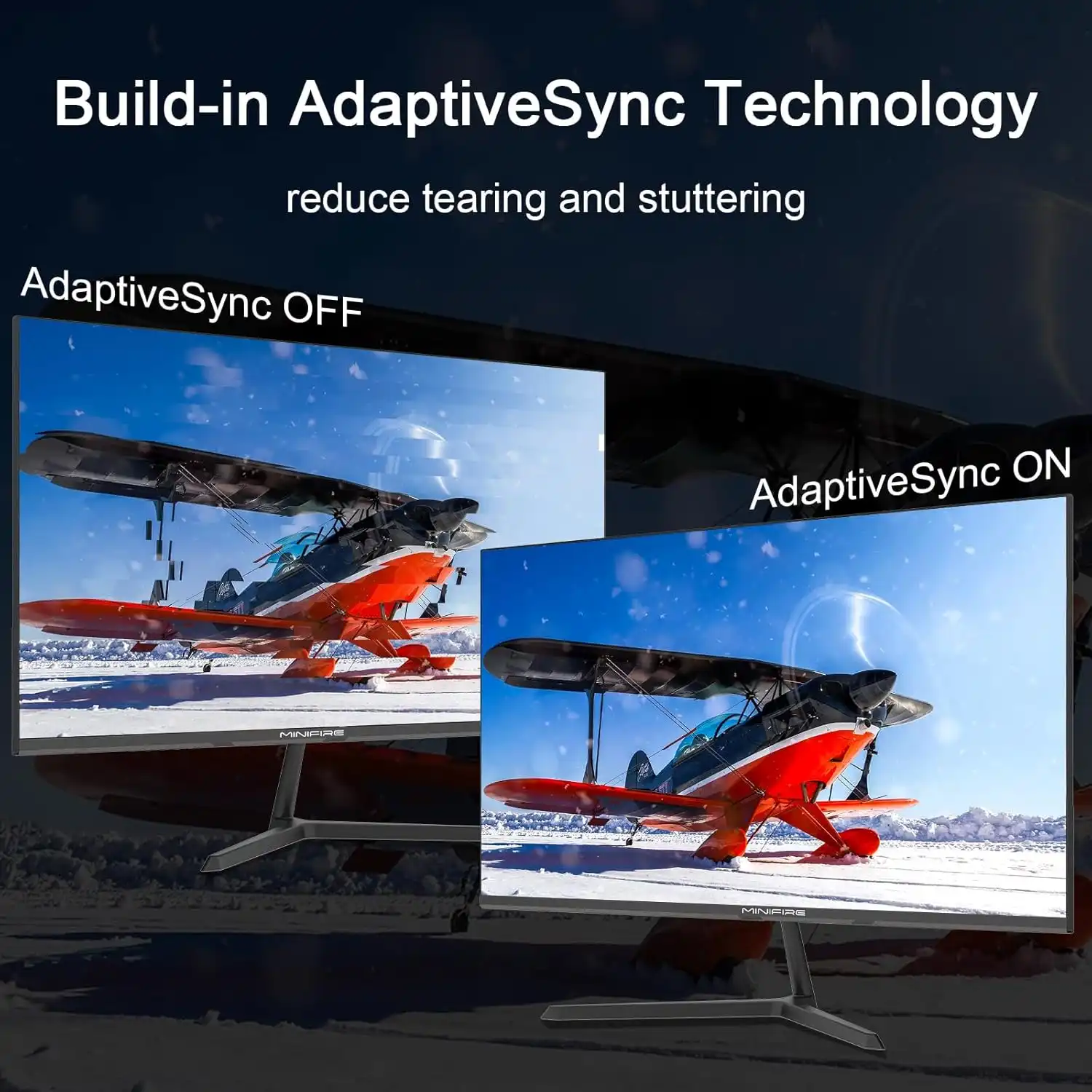 MINIFIRE MF24X3AL 24" FHD Monitor 100Hz Type-C HDMI - Image 4