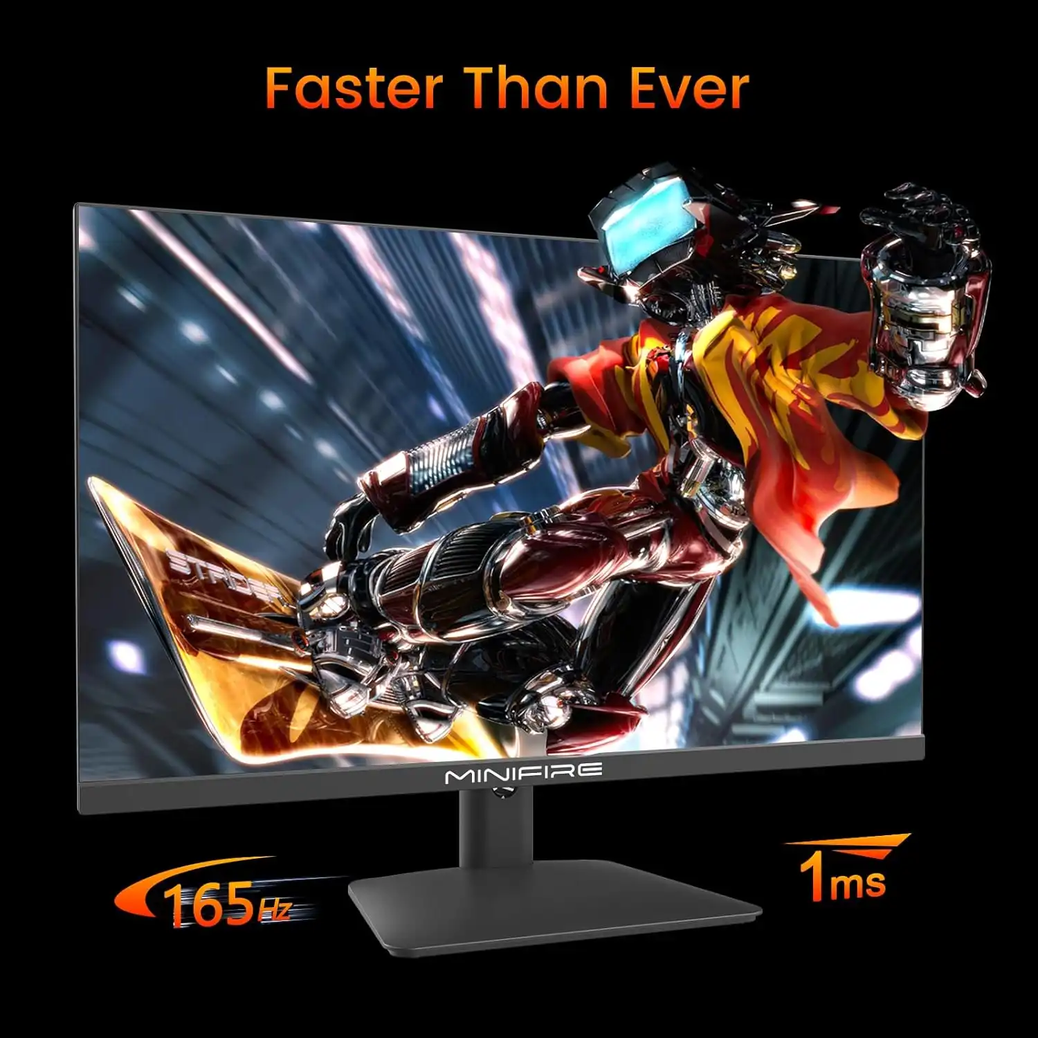 MINIFIRE MFG24X5 24” FHD Monitor – 180Hz, HDMIx2 & DPx2 - Image 3