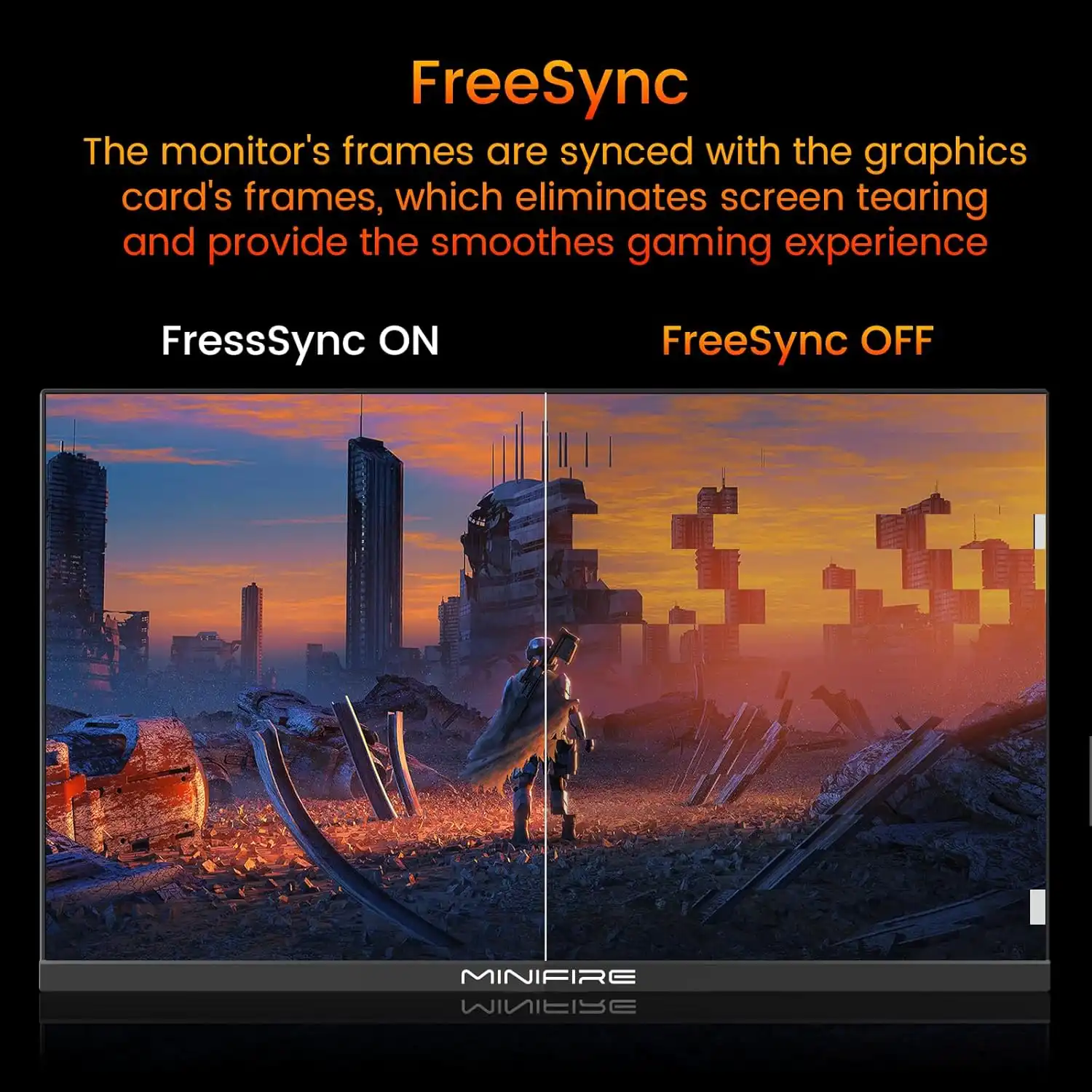 MINIFIRE MFG24X5 24” FHD Monitor – 180Hz, HDMIx2 & DPx2 - Image 4