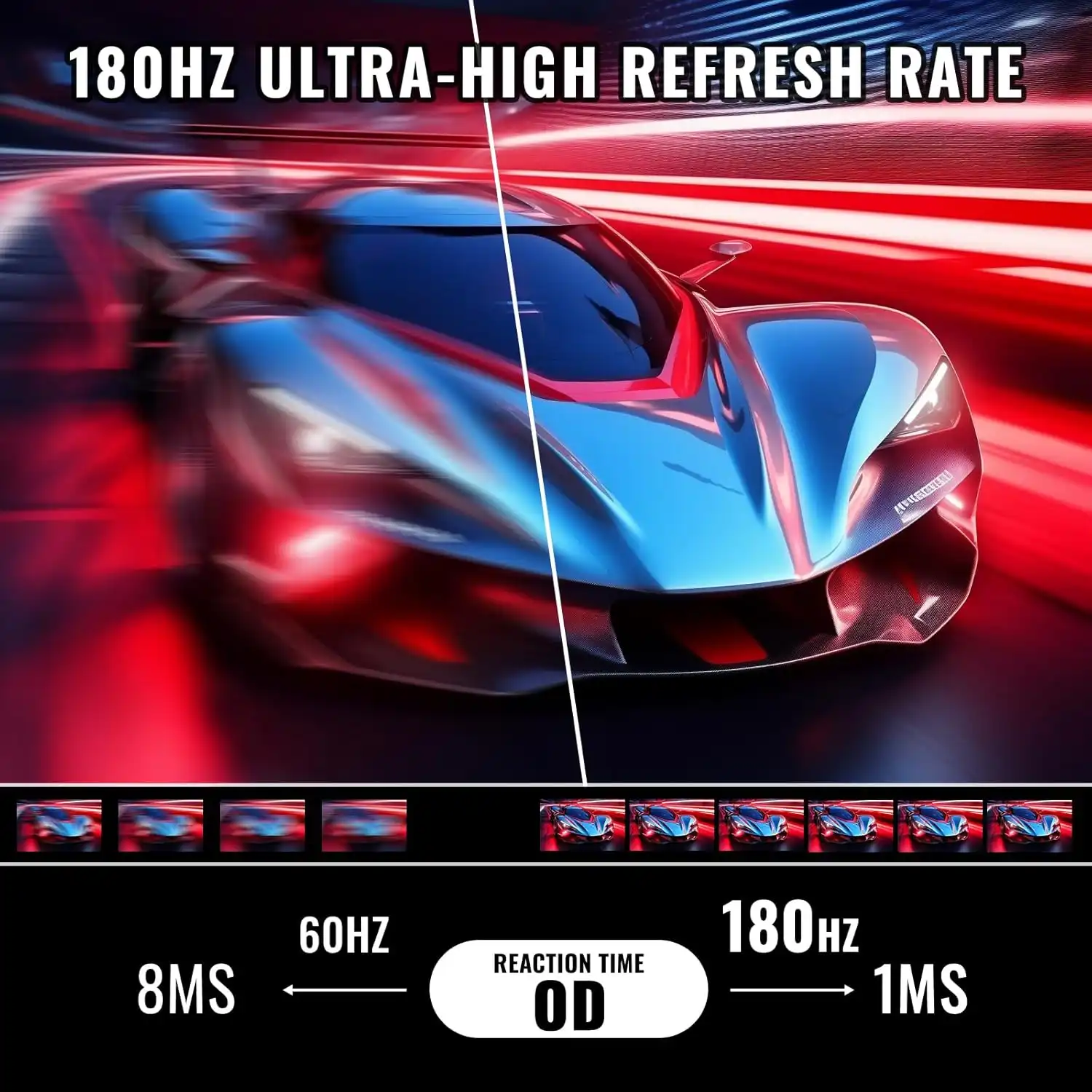 MINIFIRE MFG24F4AL 24" FHD Gaming Monitor 180Hz - Image 2