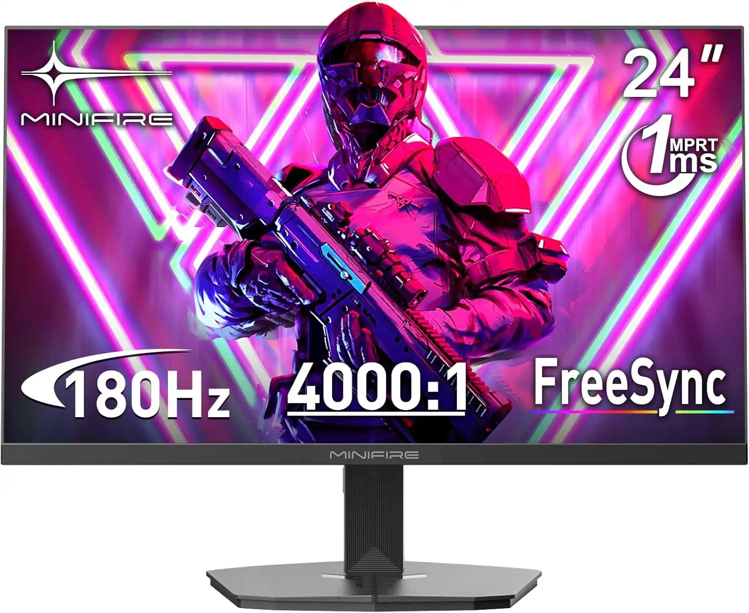 MINIFIRE MFG24F4AL 24" FHD Gaming Monitor 180Hz
