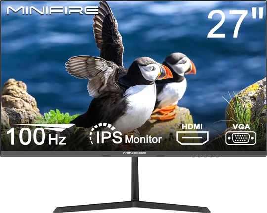 MINIFIRE MF27XAL 27" FHD Monitor 100Hz HDMI VGA