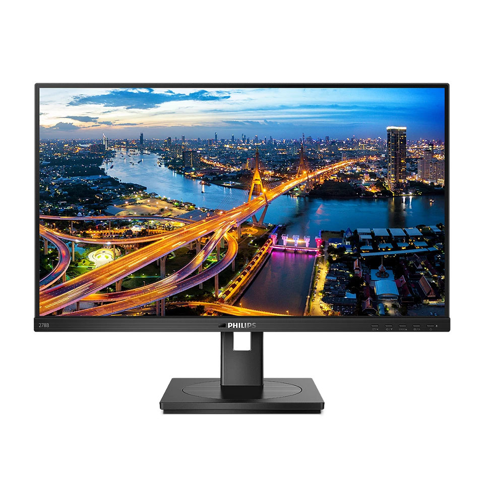 Philips 278B1 27″ 4K UHD Monitor with Adjustable Stand