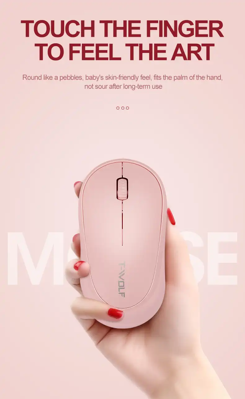 Q18 2.4G Ergonomic Wireless Gaming Mouse with USB Receiver - Image 4