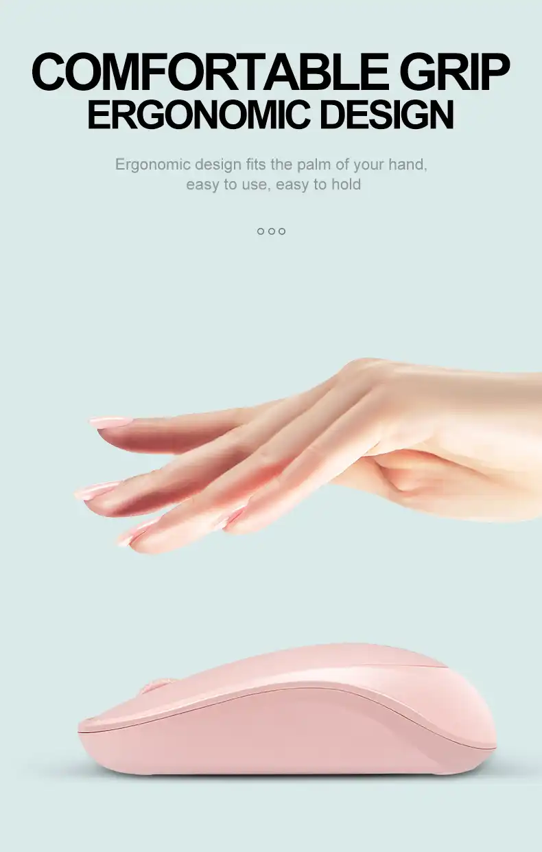 Q18 2.4G Ergonomic Wireless Gaming Mouse with USB Receiver - Image 5