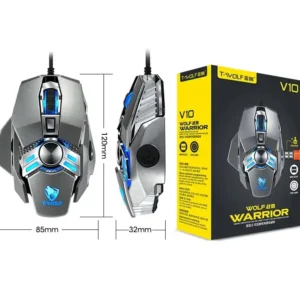 T-Wolf V10 Warrior RGB Wired Gaming Mouse