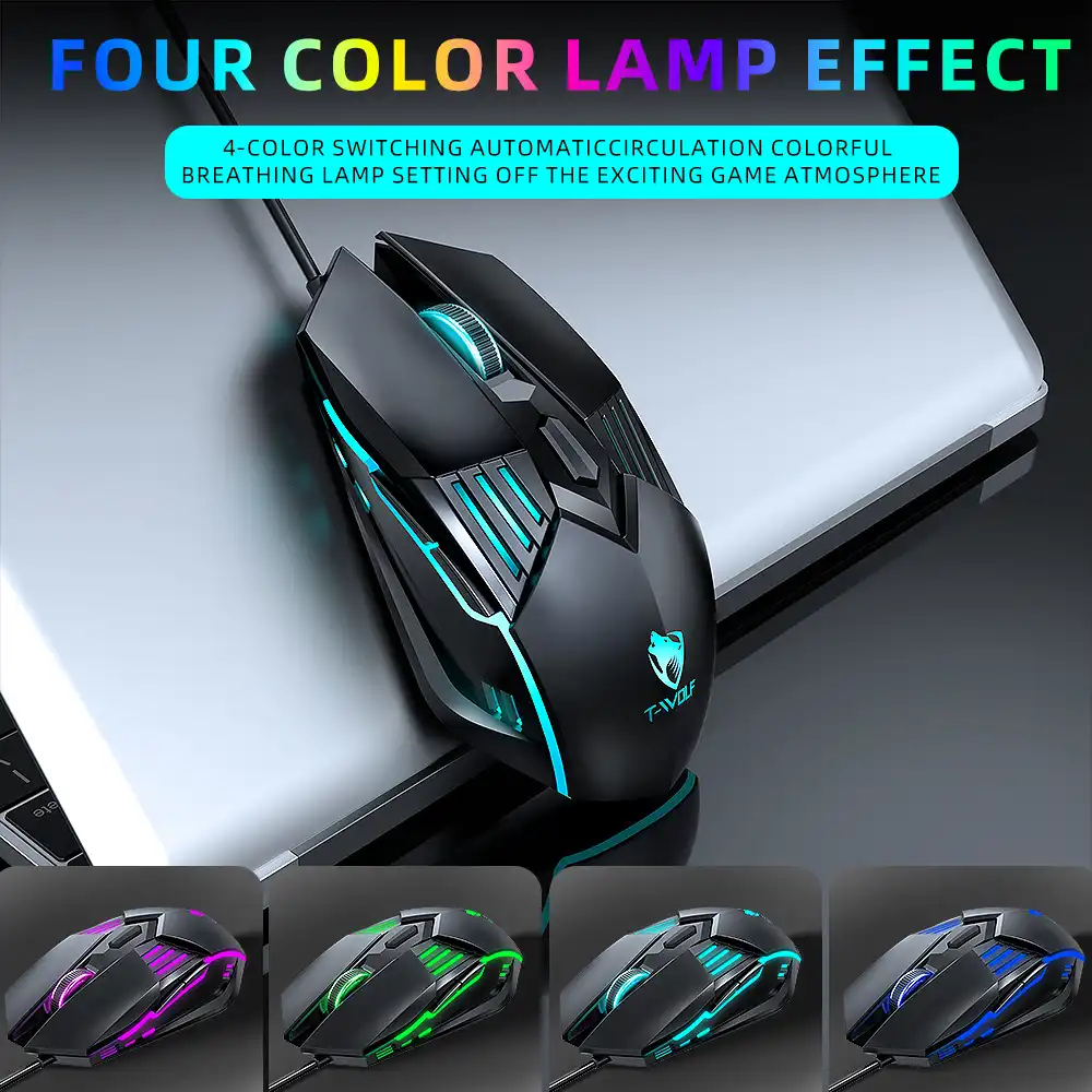 T-WOLF G560 Wired Gaming Mouse – Precision Control - Image 5