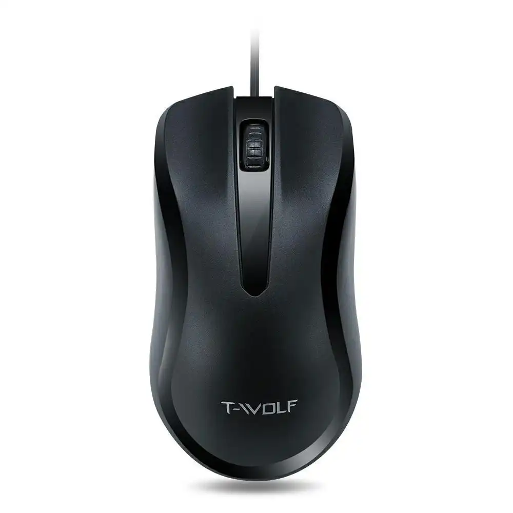 V12 Wired Office Mouse – Ergonomic Optical Precision - Image 2