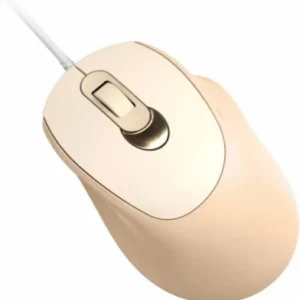 T Wolf V2 Milk Tea Wired Optical Mouse